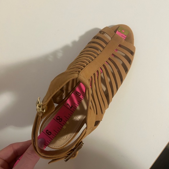 Vince Camuto Eliana Cutout Cone Heel Sandal - Picture 8 of 8